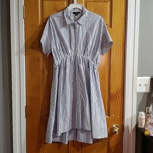 Striped Midi Summer Dress